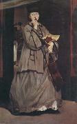 Edouard Manet La Chateuse des Rues (mk40) oil painting reproduction